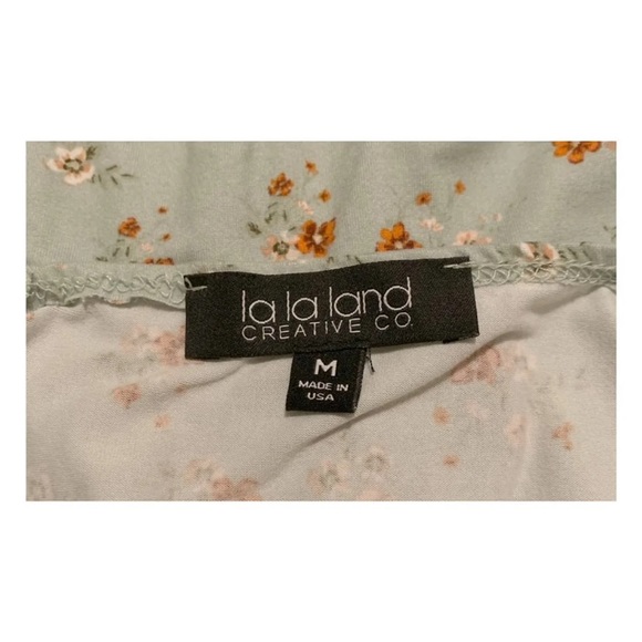 2/$40 LA LA LAND Dress Creative Co NWT Floral Print Vintage-inspired Size M - Picture 7 of 8